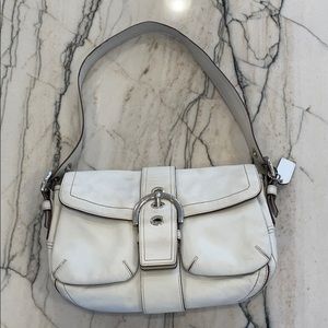 Coach Bone White Bag